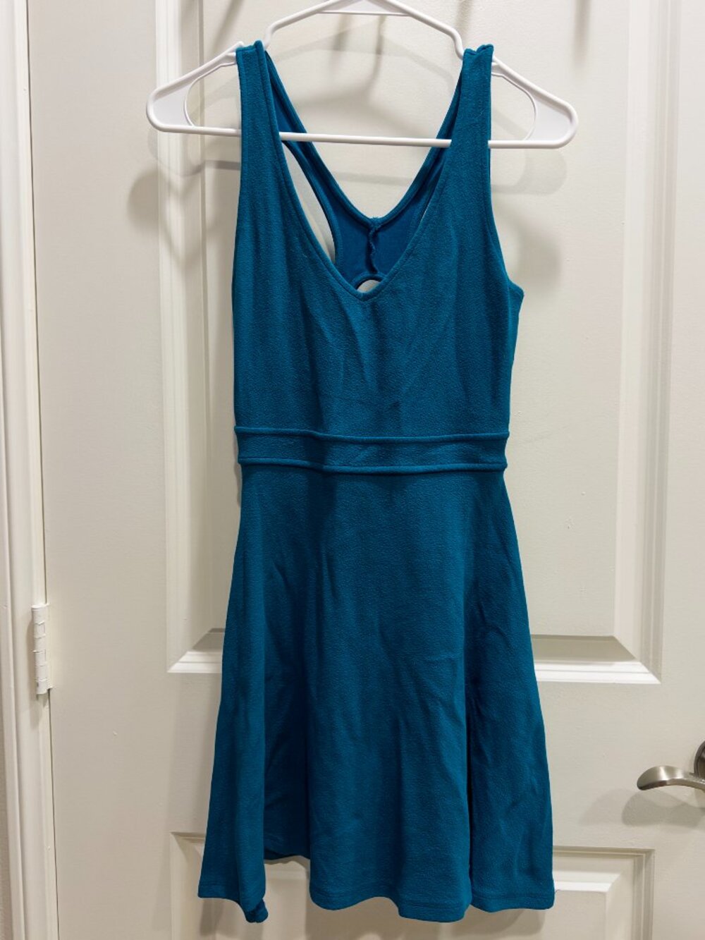 Forever 21 A Line Skater Dress with Criss Cross Back Cut Out